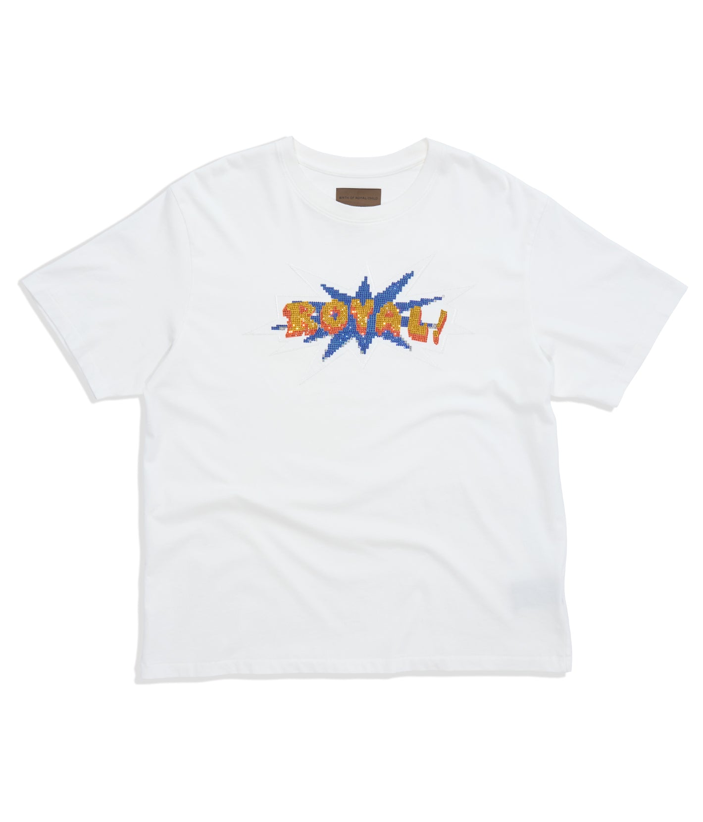 Pixel Logo Rhinestone Tee