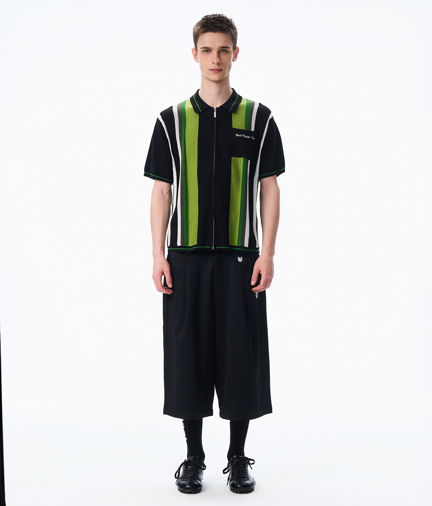 Pinnacle Stripe Knit Shirt