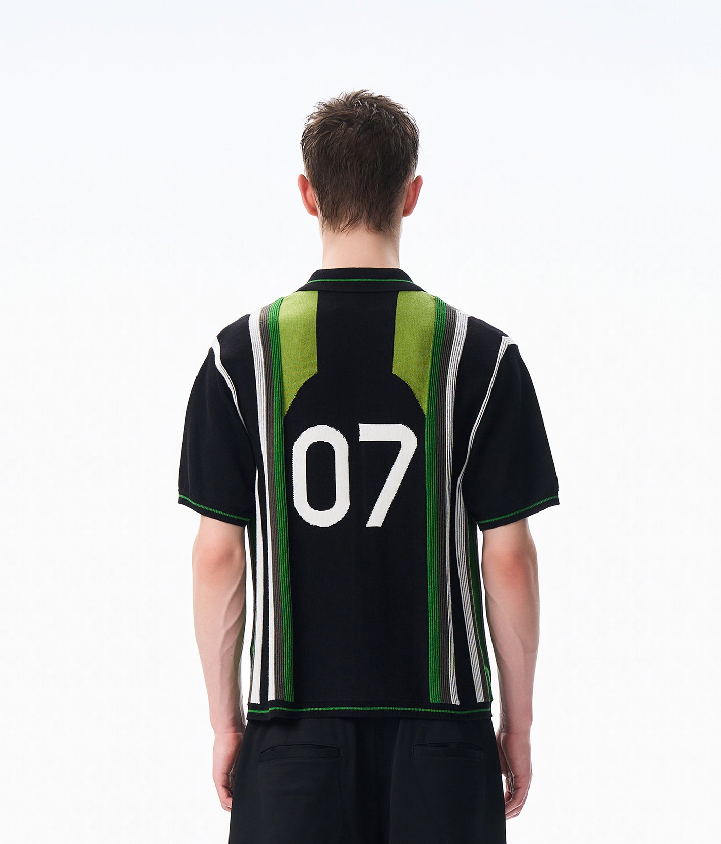 Pinnacle Stripe Knit Shirt