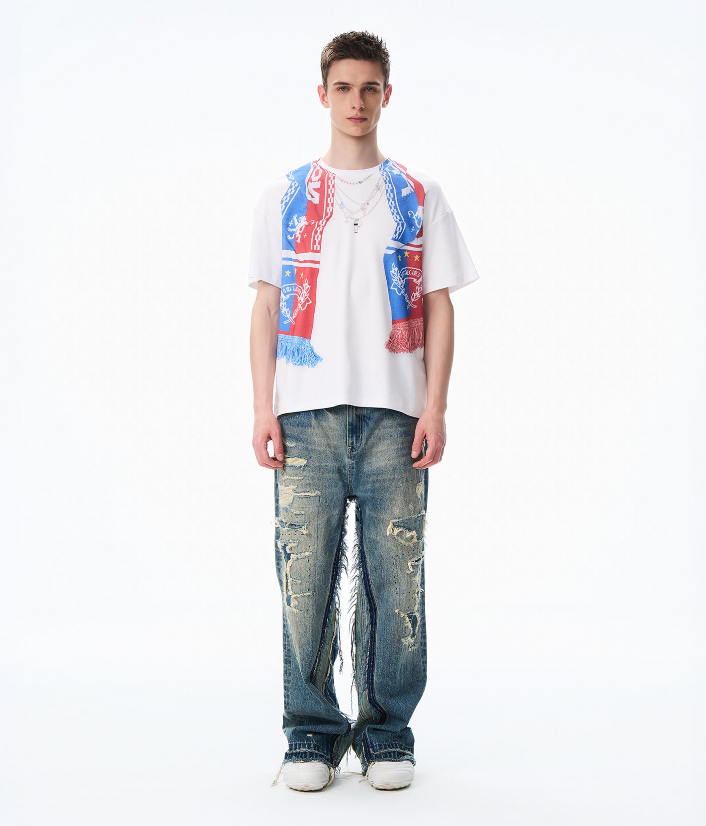 Royal Club Scarf Tee