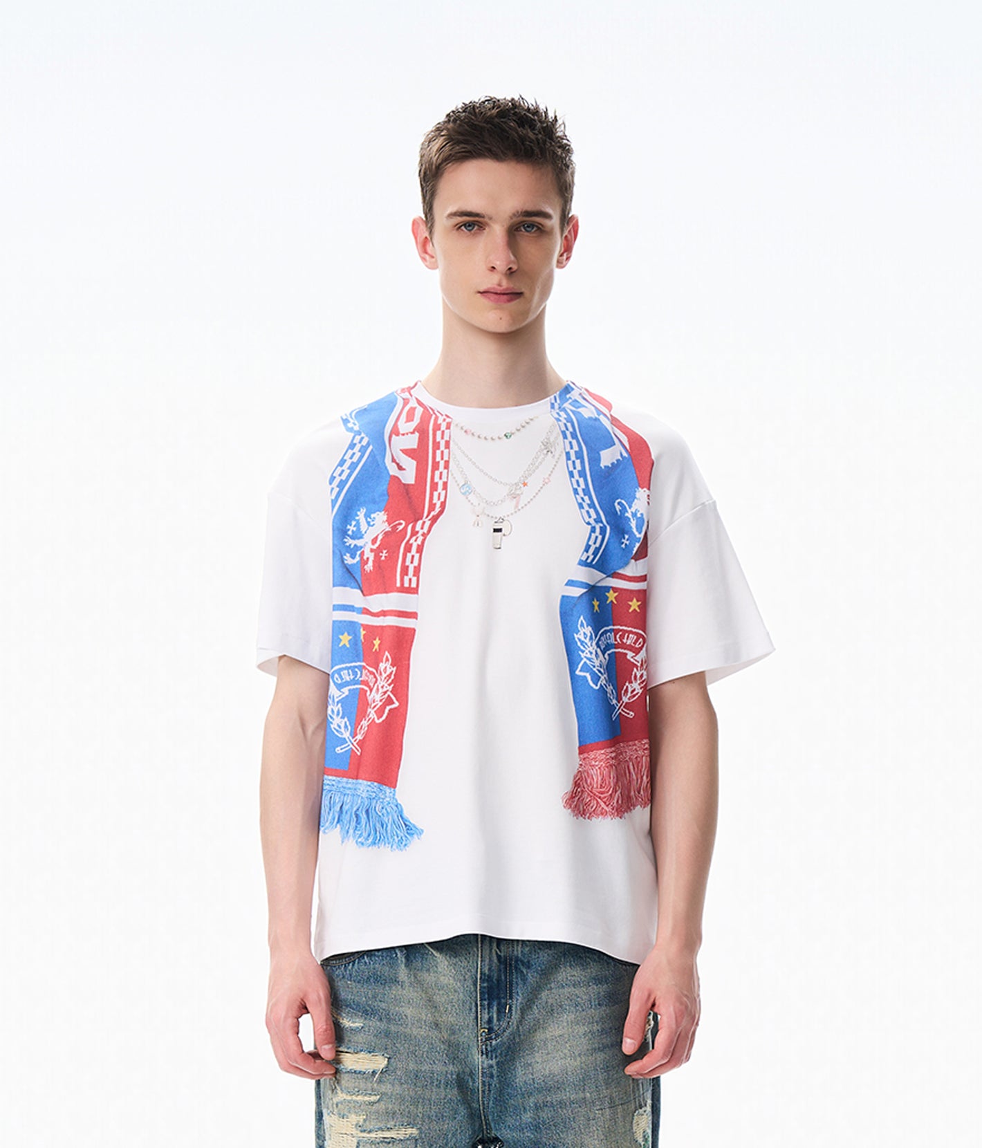 Royal Club Scarf Tee