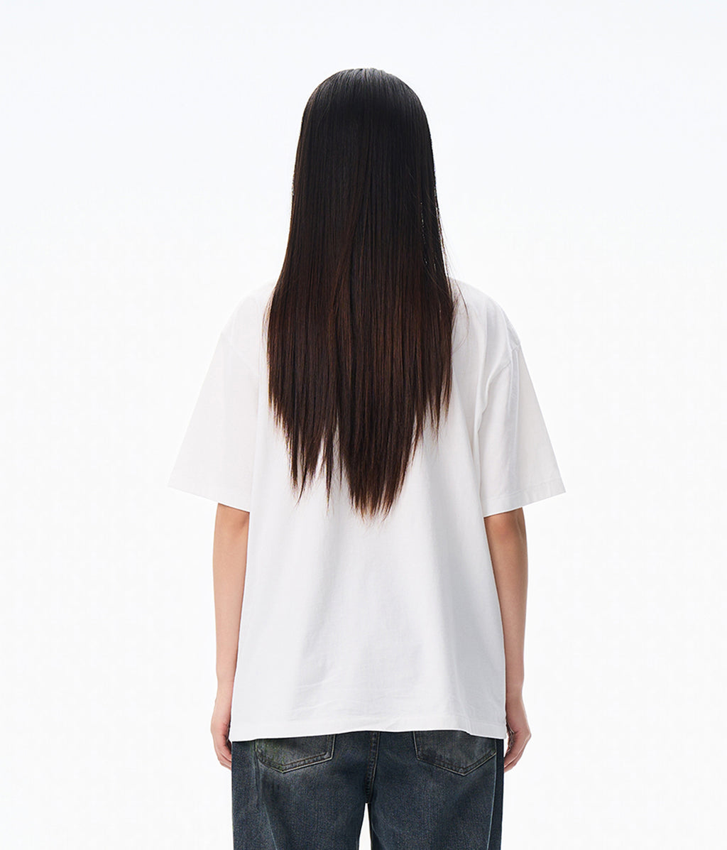 Sakura Embroidered Tee