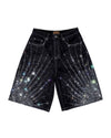 20K Starlight Diamond Shorts Black