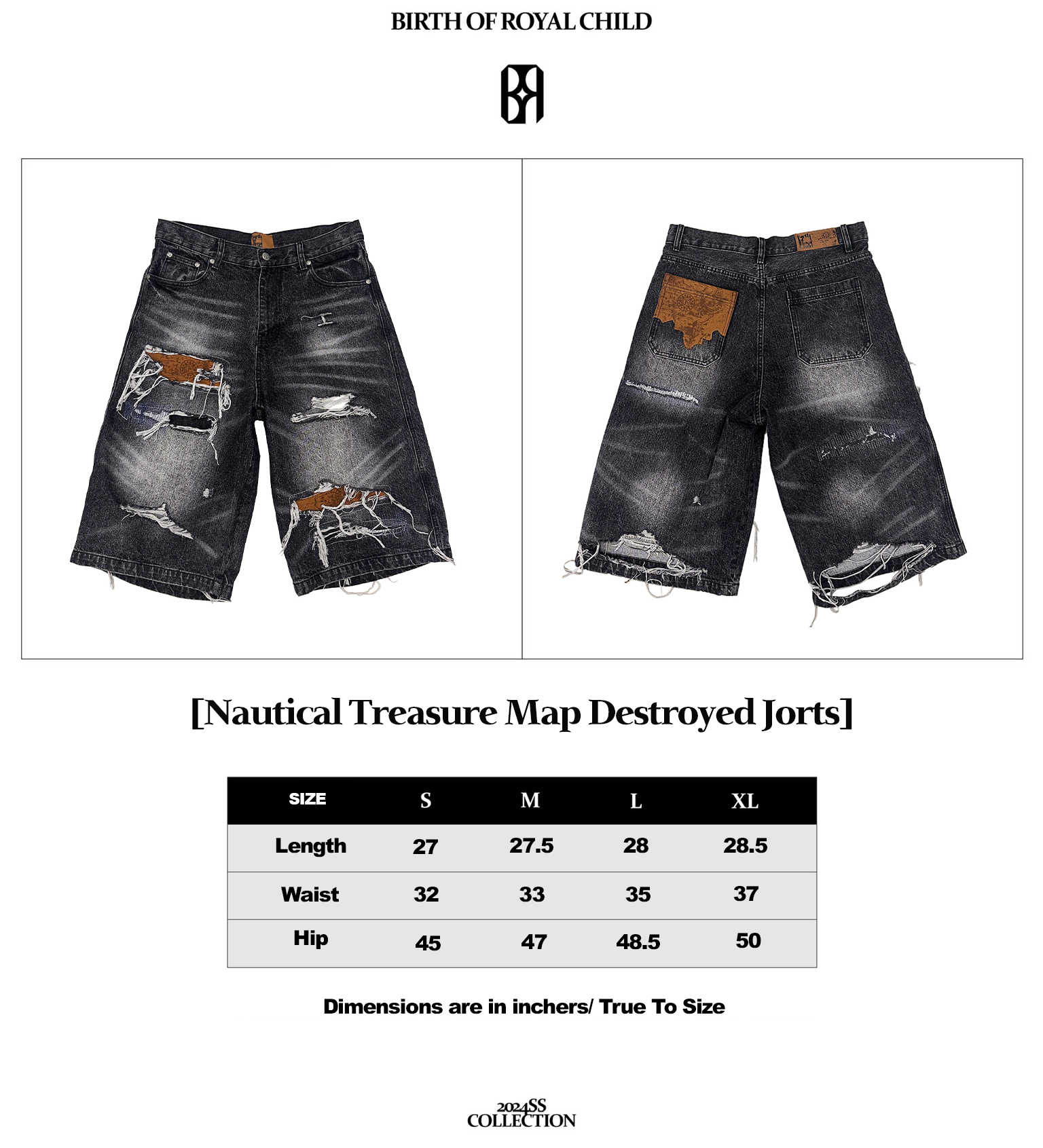 Nautical Treasure Map Destroyed Jorts