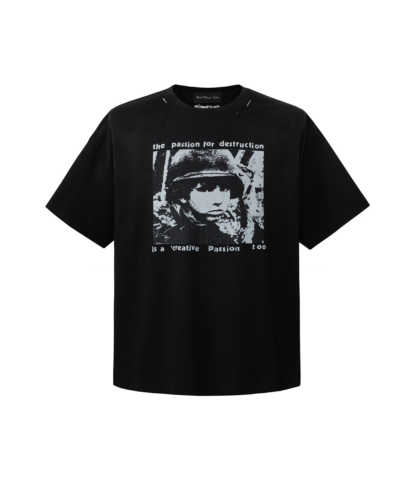Distressed Soldier Portrait Tee