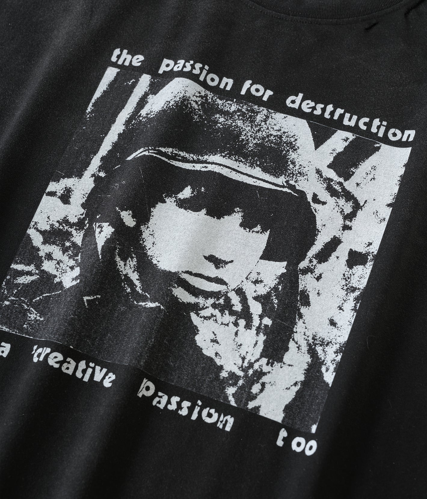 Distressed Soldier Portrait Tee