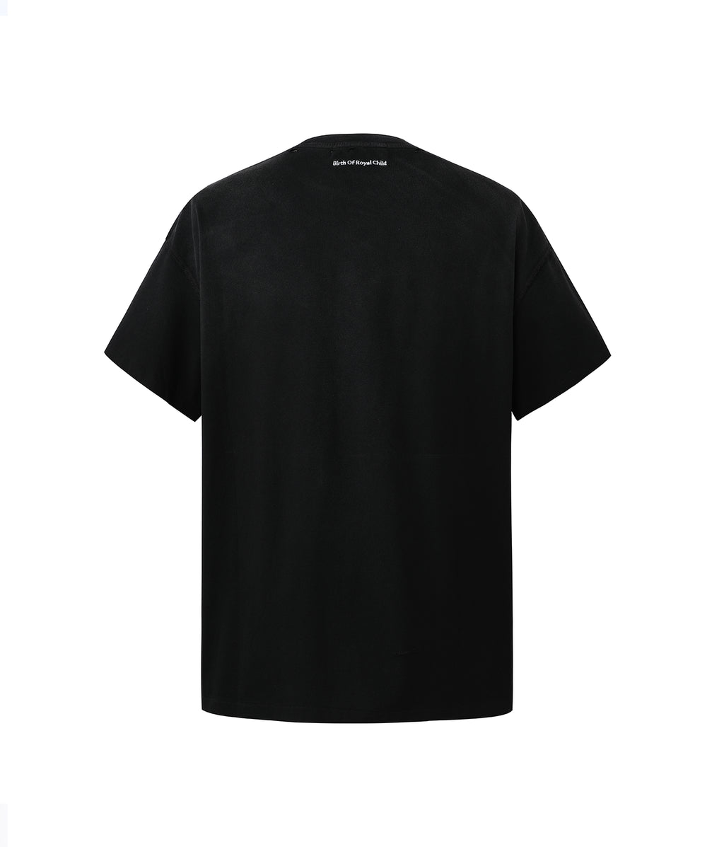 Distressed Soldier Portrait Tee