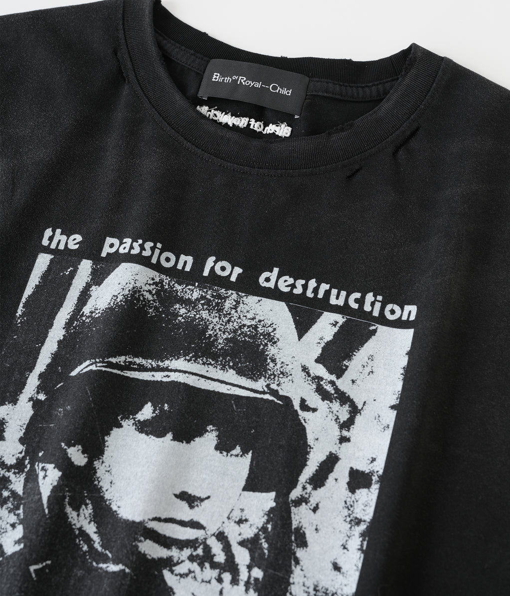 Distressed Soldier Portrait Tee