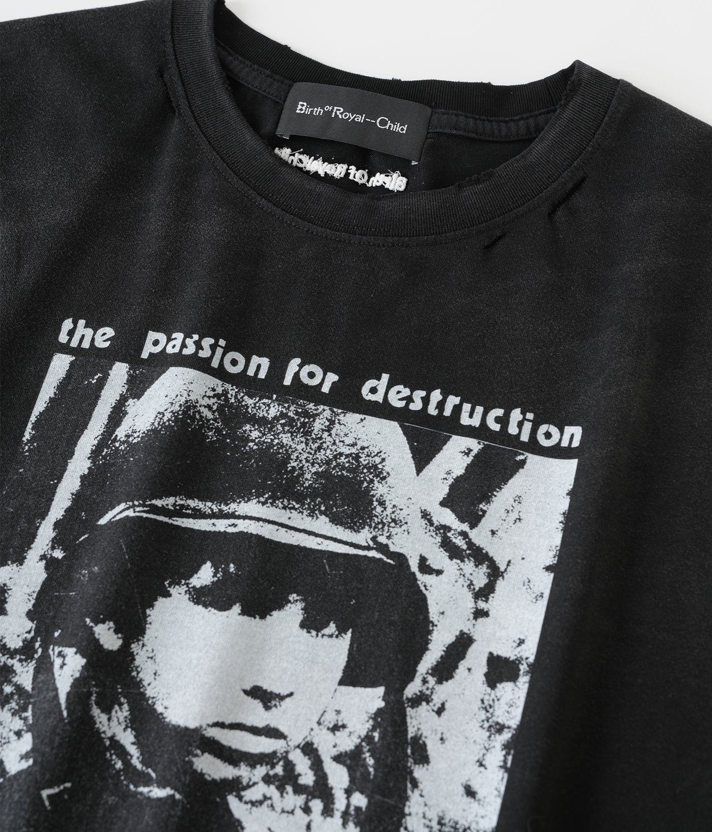 Distressed Soldier Portrait Tee
