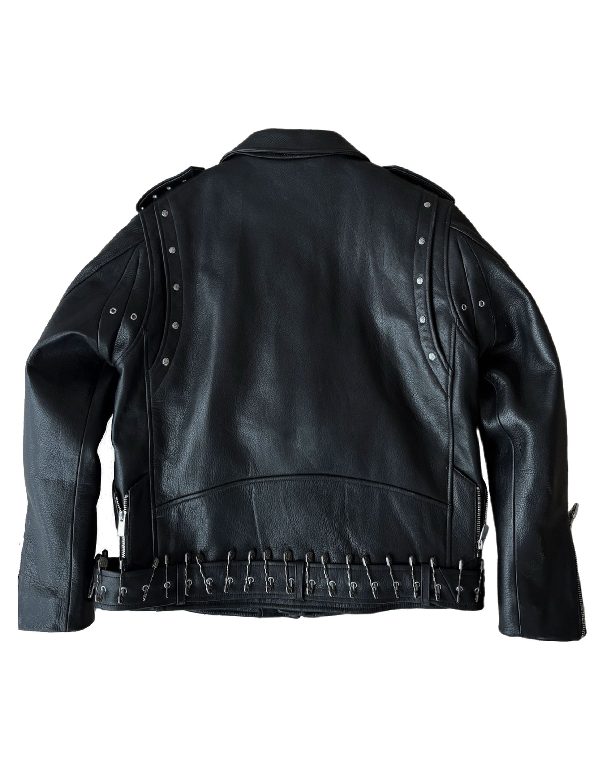 Prime Hide Pinned Leather Jacket