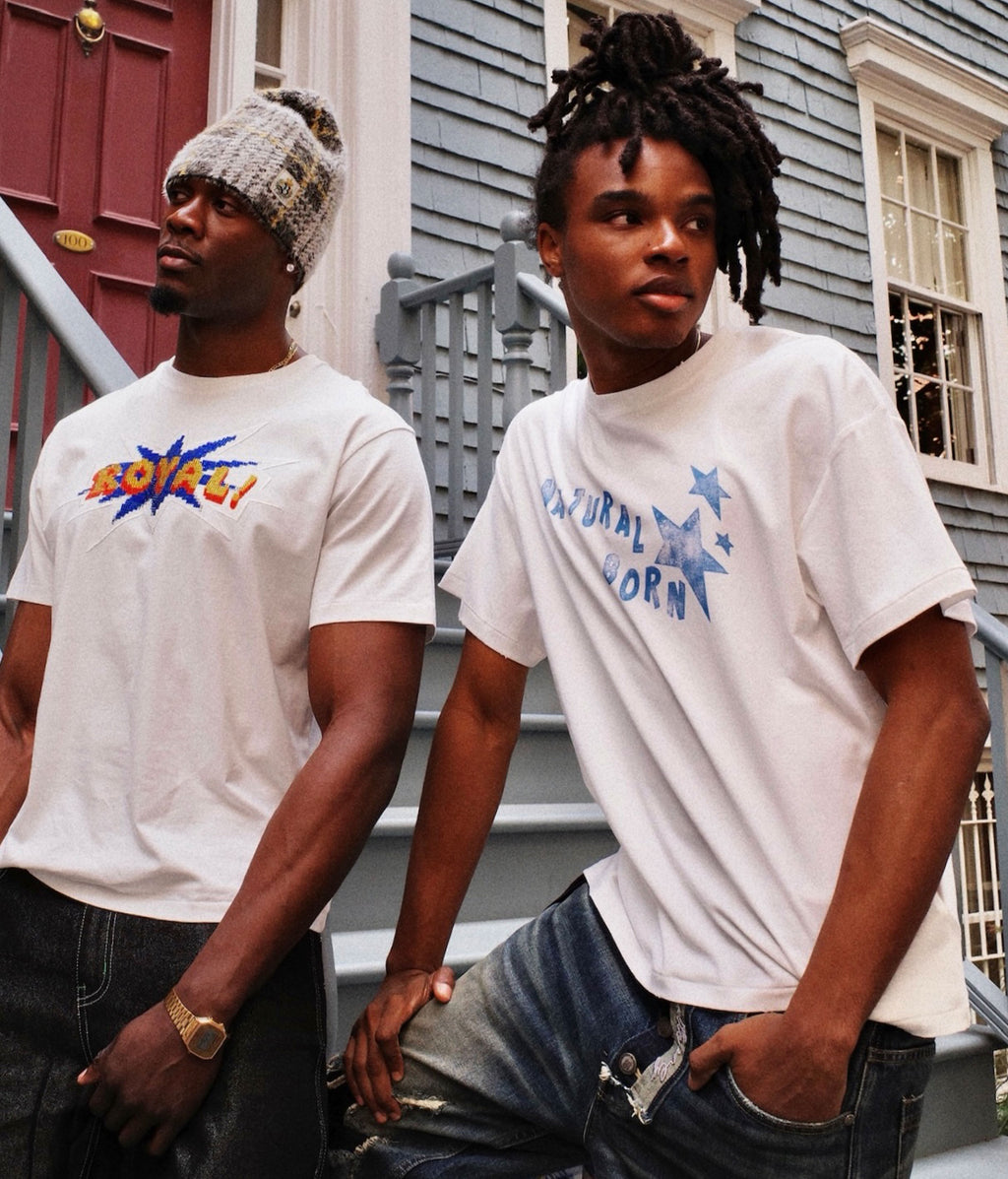 Pixel Logo Rhinestone Tee