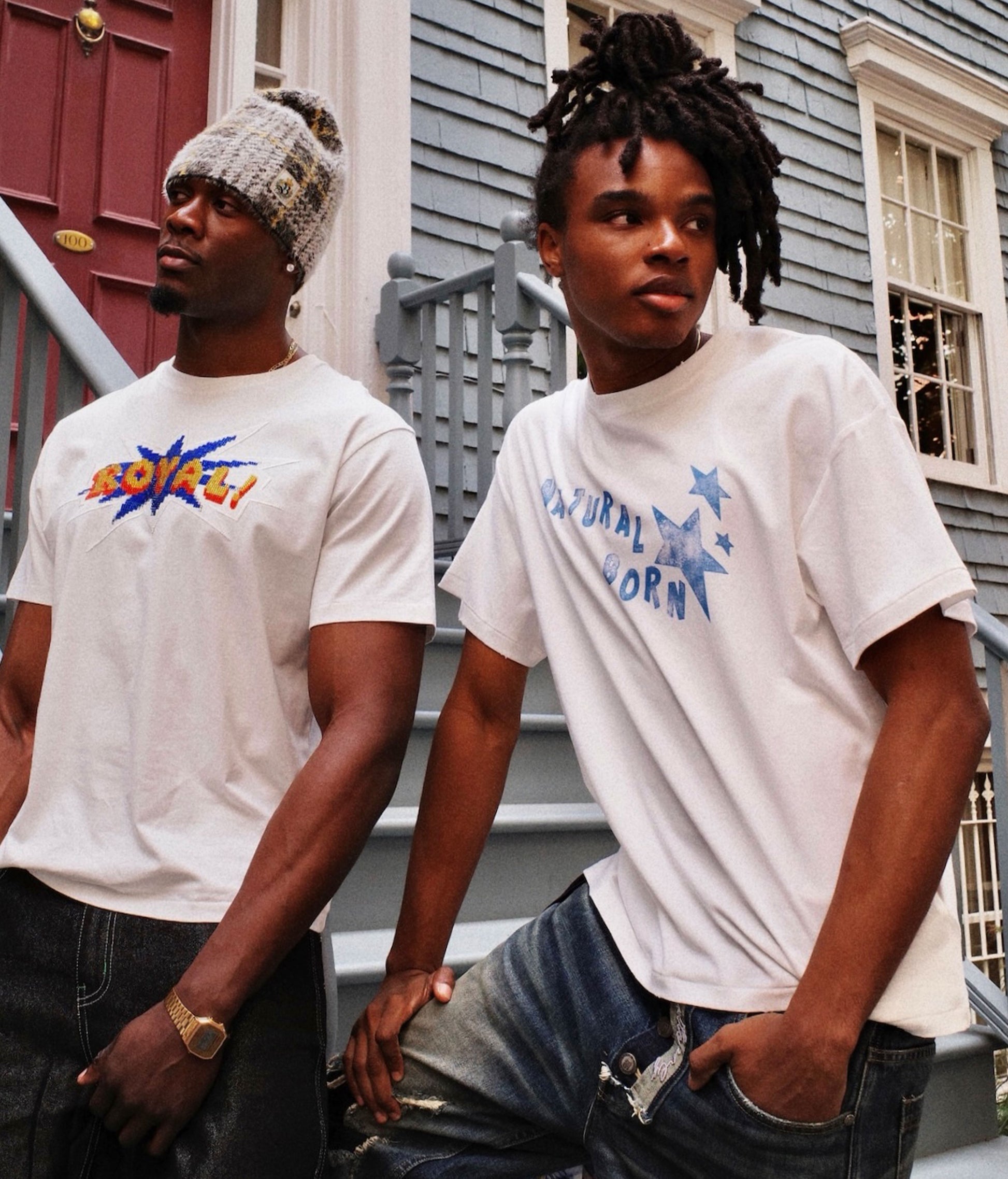 Pixel Logo Rhinestone Tee