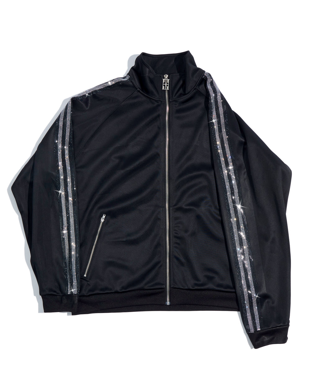 Midnight Gradient Crystal Track Jacket