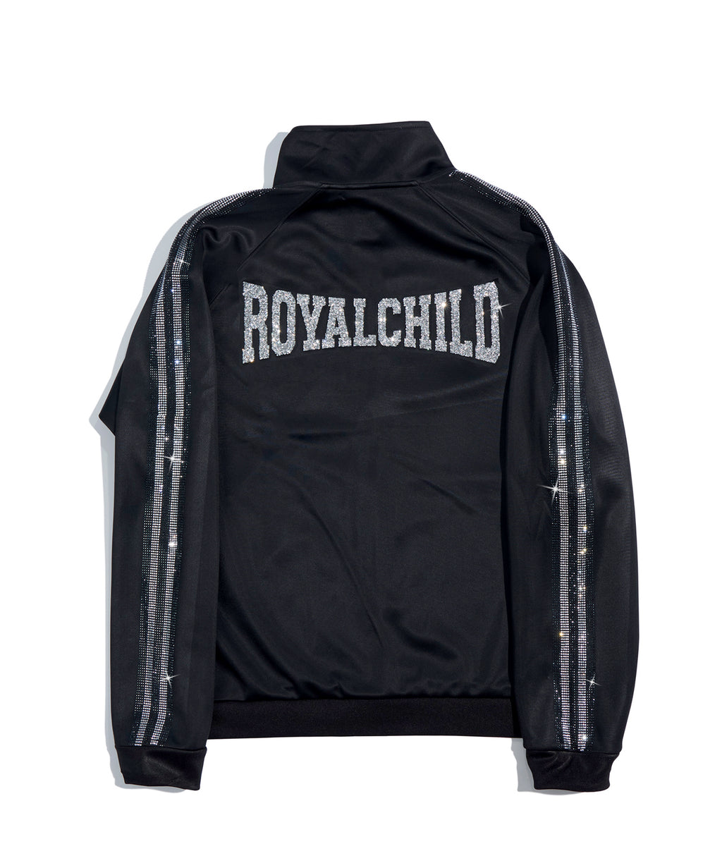 Midnight Gradient Crystal Track Jacket