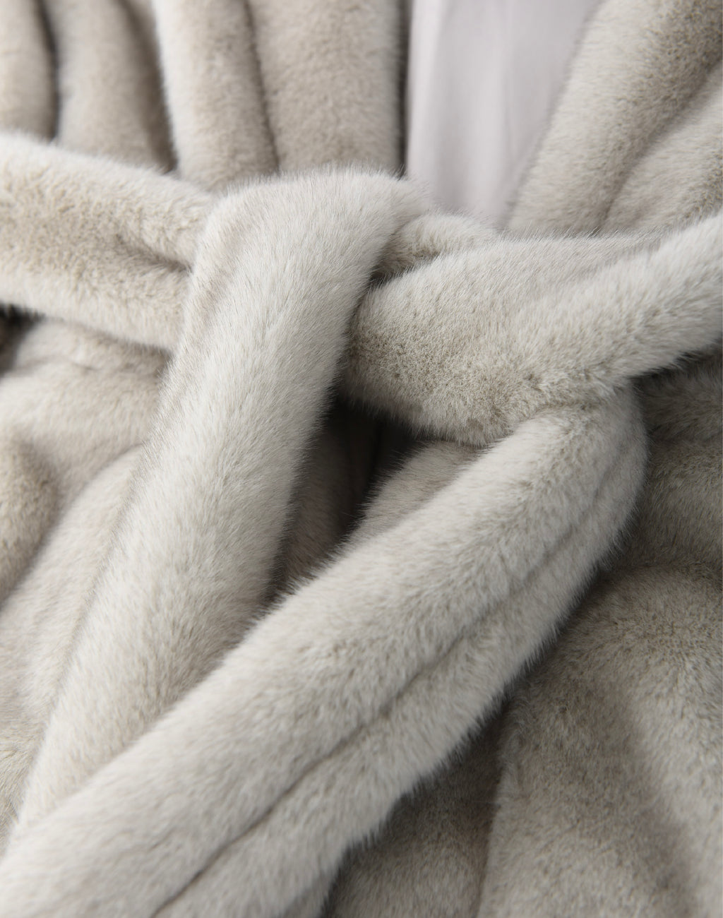 PEARL FUR COAT