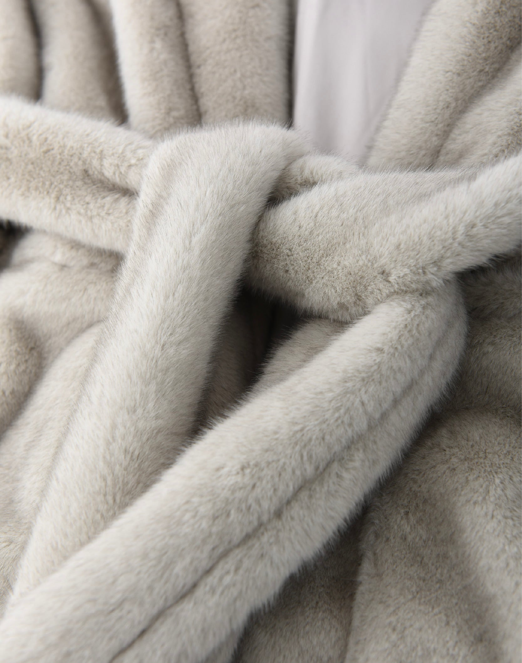 PEARL FUR COAT
