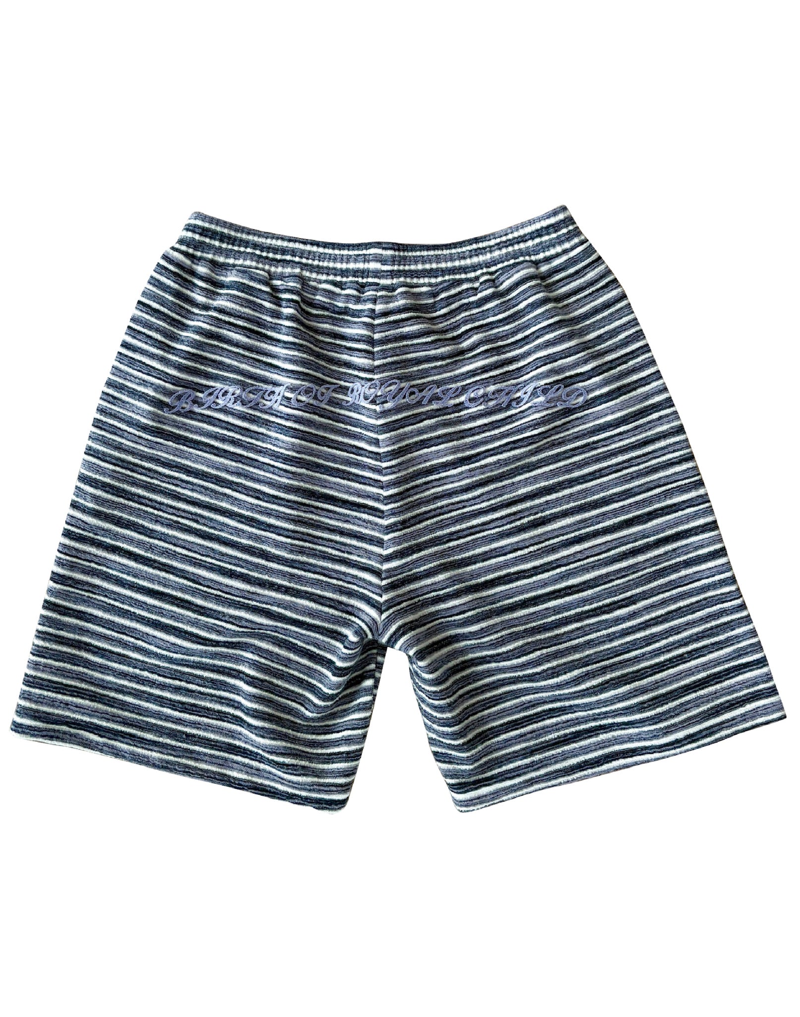 Striped Knit Set in Grey