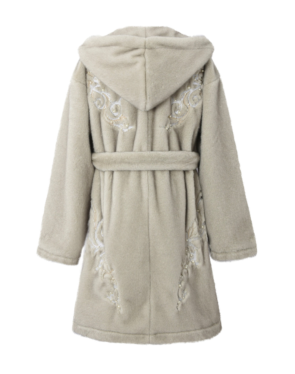 PEARL FUR COAT