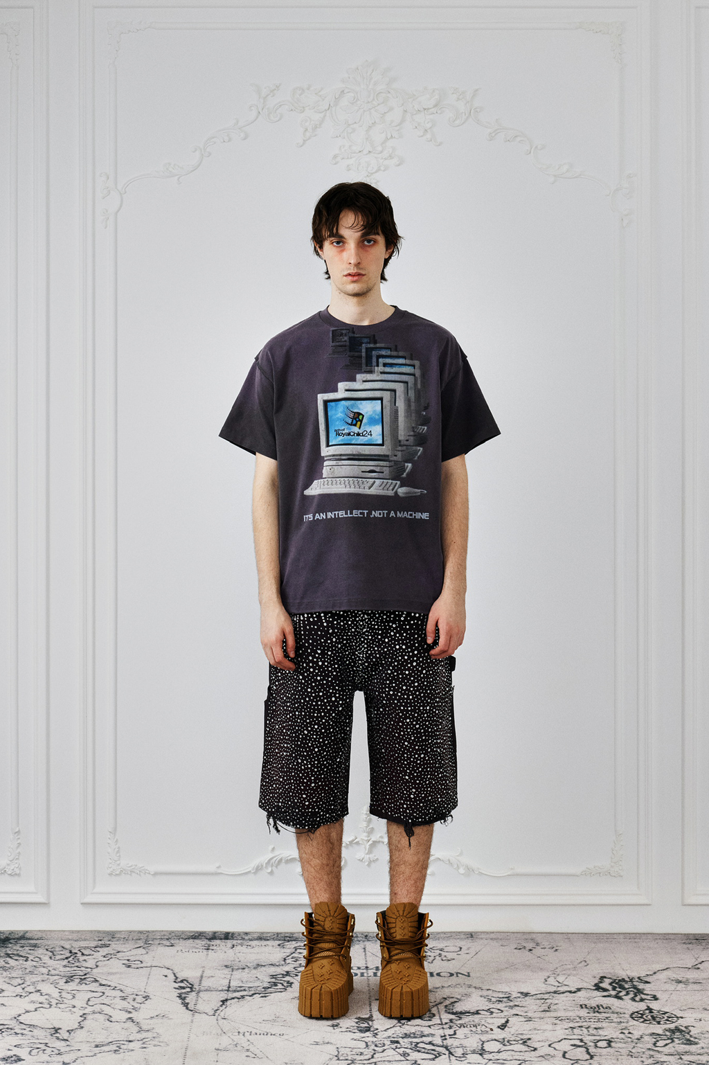 "Windows 24" Distressed Vintage Tee