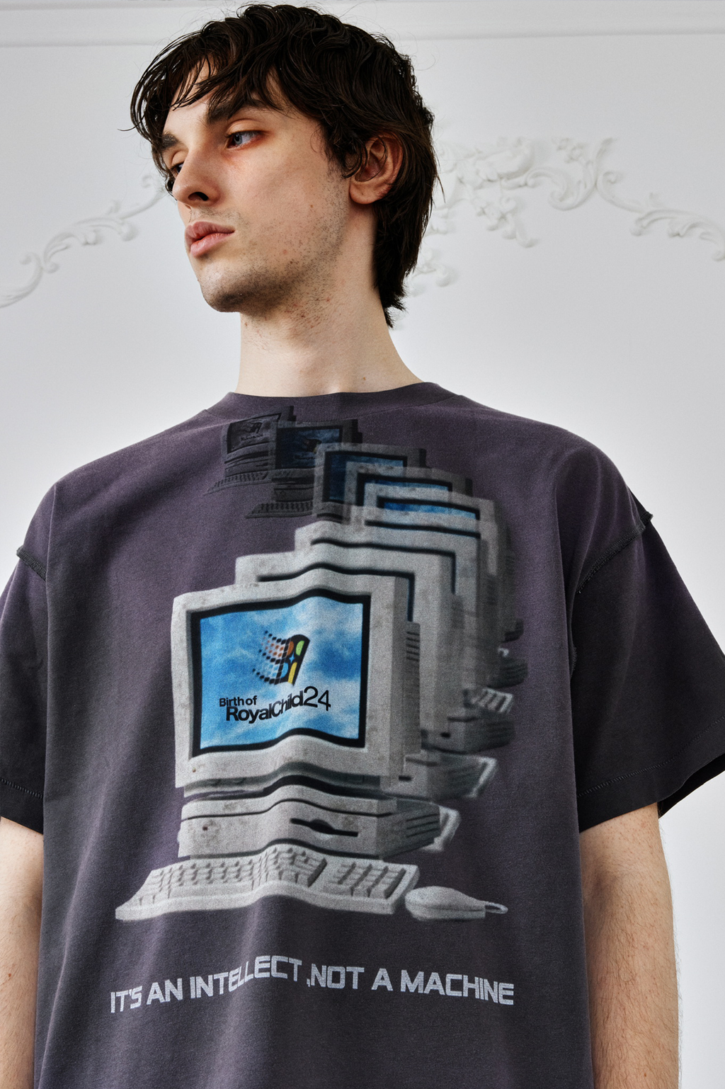 "Windows 24" Distressed Vintage Tee